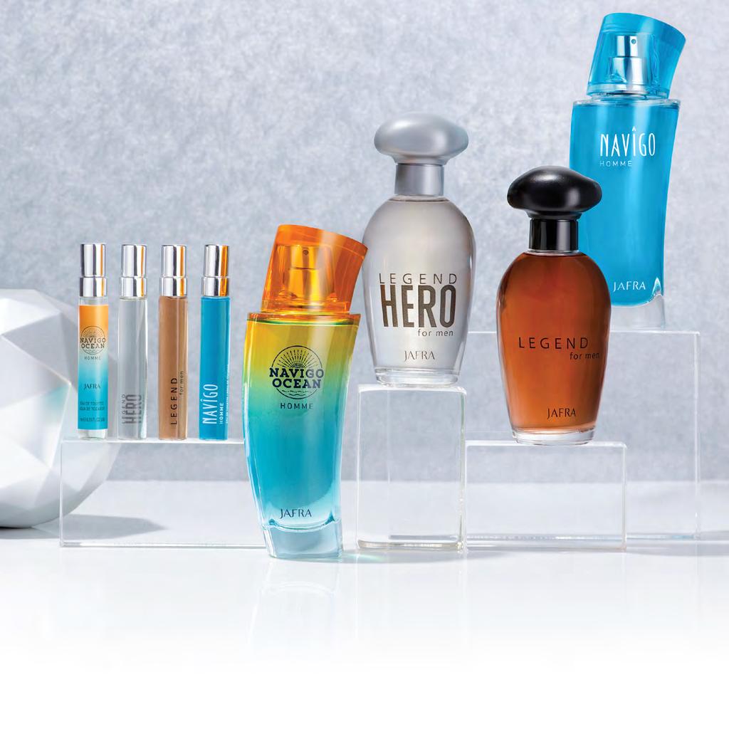 Choose 1 Mini: A, B, C or D.23 fl. oz. Choose 1 Fragrance: E, F, G or H 3.3 fl. oz. Navîgo Homme & Legend Set $49 SAVE UP TO 45% Retail Value Up To $90 301961 No purchase limit.