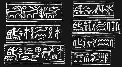 between civilizations, but Cylinder seals were used in Egypt by the Predynastic population, and then it is difficult to argue possible foreign influences in that period.