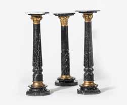 van Oppenraaij, Noordwolde 291 A black marble console 20th century In Emser marble, with rectangular base