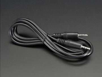 3.5mm Audio Cable Seamlessly transmit high-quality stereo audio with this 3.5mm Male/Male TRS audio cable.