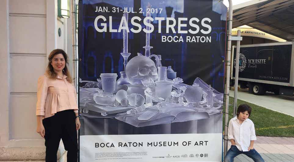 GLASSTRESS BOCA RATON 31.01 02.07.2017 Glasstress hit the road again.