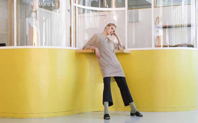 TAUKO TAUKO offers a new life to tdiscarded textiles from hospitals and restaurants TAUKO is a Finnish design company that utilises discarded textiles as material for their clothes.