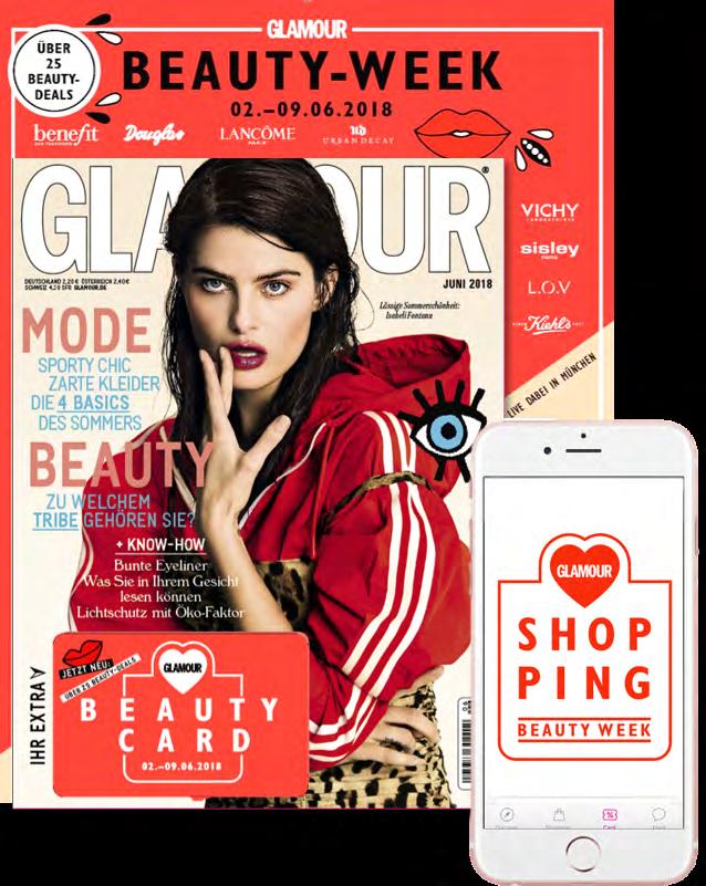 15 GLAMOUR BEAUTY-WEEK RATE CARD N o 19 valid from 1.1.2019 GLAMOUR Beauty-Week Inspired by the GLAMOUR Shopping Week, the GLAMOUR BEAUTY WEEK will be held from 1 to 9 June 2019.