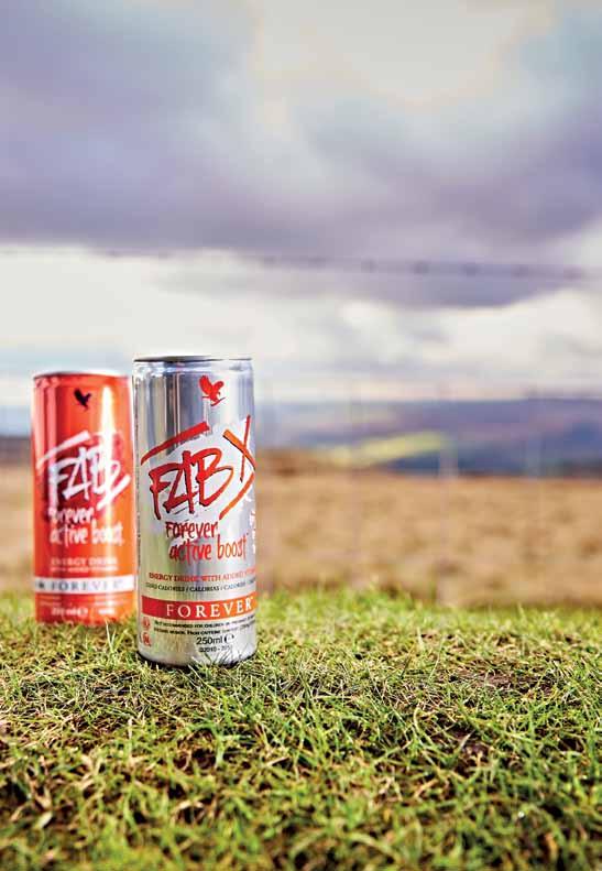 Drinks & Gels Quench your thirst FAB Forever Active Boost The bright flavors of FAB let you know that this is going to impart some serious energy.
