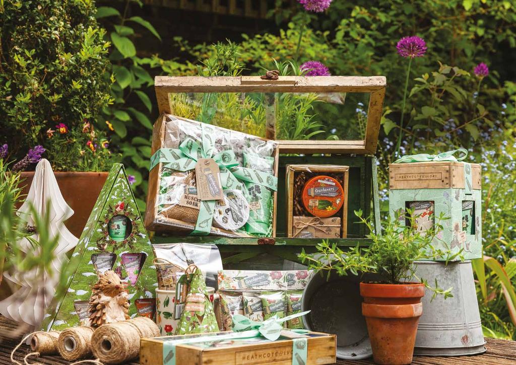 Festive activity at the bo ttom of the garden with gorgeous gifts a growing English green-fingered gardeners, vitamin-rich vegetable patches and potting sheds have inspired our own home-grown