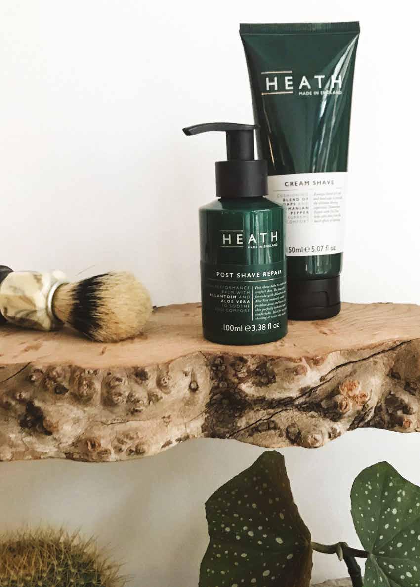 HEATH FINELY CRAFTED FORMULATIONS MADE IN ENGLAND Modern British grooming for men. Making men s daily grooming drill fast, easy and effective. Heath is inspired by the urban natural lifestyle.