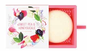 FG5603 Gift Soap 175g Decorative sliding gift box holds a large delicately embossed scented