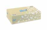 6 TISSUE SOLUTIONS Facial Tissue SCOTT * Facial Tissue The preferred alternative for quality and value Smart pack design enhances image Finger tab for easy opening and