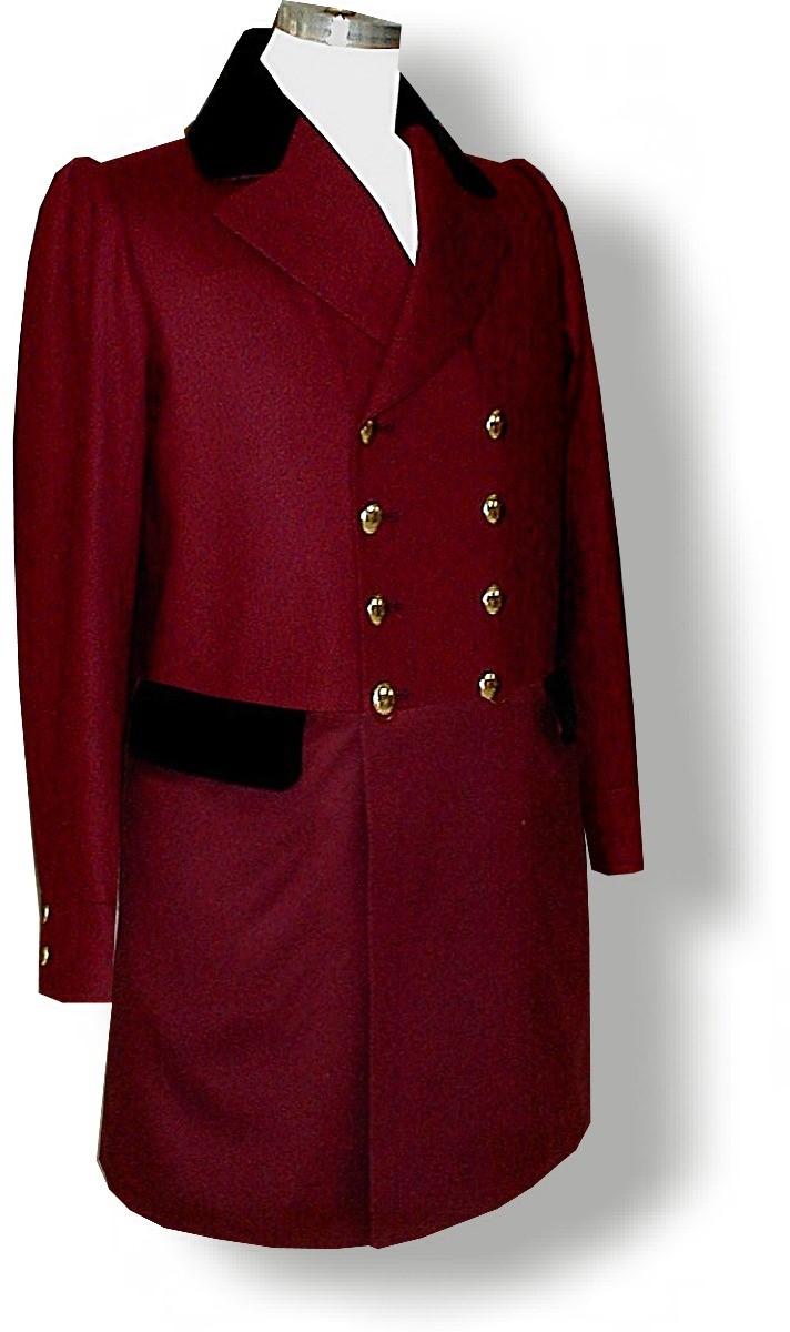 Page 6 1830s 1850s dickens era men s civilian coats General Information about Period Civilian Clothing- Our civilian clothing is made from quality light weight wools and other fabrics.