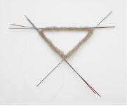 (15 x 7 cm) Untitled, 1975 Iron wire, nylon thread 1.