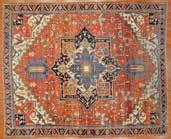$1,800-2,250 Persian Herez carpet, approx 101 x 127 Iran, circa 1960 Est