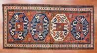 1910 Est $700-900 868 Antique Peking Chinese rug, approx 38 x 55 China, circa