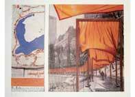 Gates (e), 2004, offset lithograph Christo Vladimirov Javacheff (Bulgarian, b 1935) From the Project for Central Park, New York City, offset lithograph in colors, pencil signed by artist, ll, one of