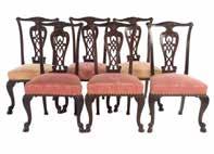FURNITURE SHOWN AT THE OAKINGTON ESTATE LOT 1112 Irish George II Style Carved Mahogany Server (page 46) LOT 1106 Neoclassical mahogany & parcel-gilt gueridon (page 44) 1108a Six Continental carved