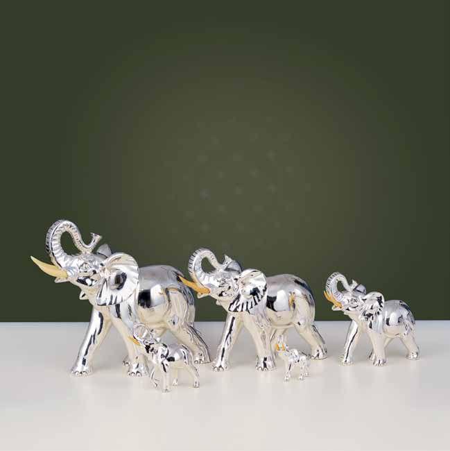 Virile Herd Silver at its ornamental best in abstract forms depicting a sense of awe and power.
