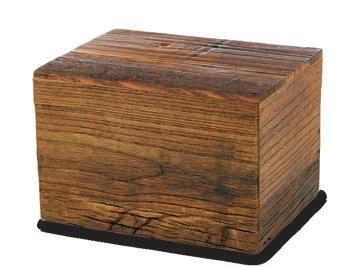 unique in appearance and construction* Personalization not available w x Minimum Hardwood Hardwood Urn 148322 Measures 10.25 w x 7.75 d x 7.