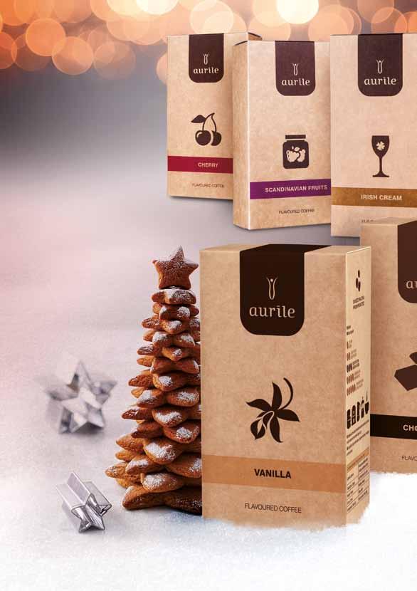 AROMA DELIGHT AURILE COFFEE GIFT SET Cherry Flavoured Coffee 250g Scandinavian Fruits Flavoured Coffee 250g Irish Cream Flavoured Coffee 250g Code: p210 19.