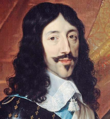 He worried that people in the royal court would have less King Louis XIII of France respect for him if they thought he was going bald.