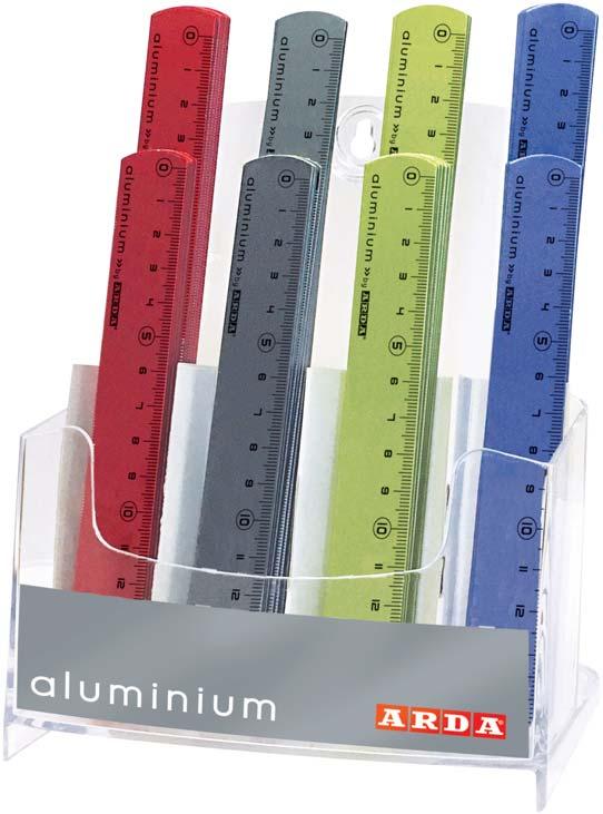 Millimeter with evidenced digits every 5 centimeters for easy reading.