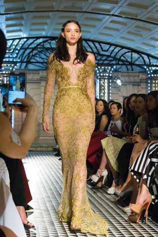 Kong consisting of eleven exquisitely crafted gowns that sparkled with more than