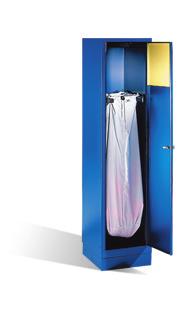 1010 x 600  48020-30 Cloakroom locker, 3 compartments, on 100 mm base, dimensions (H