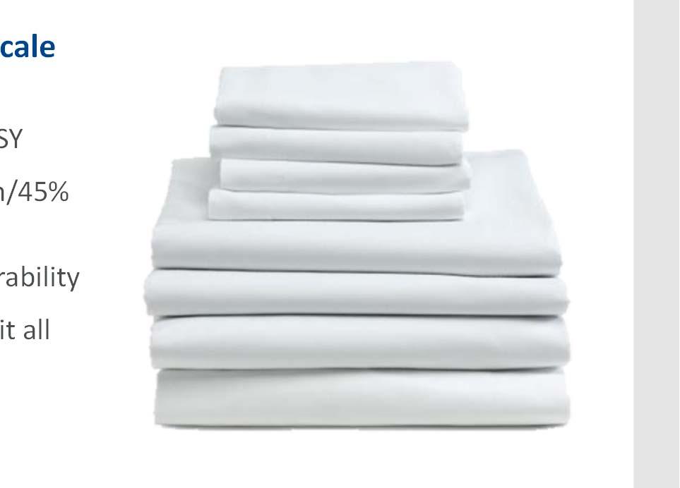 LINENS Linens for Everyday: Bed & Bath Interblend Heavyweight Percale Sheets & Pillowcases