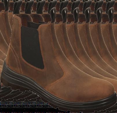 9052 EN ISO 20345 S1P SRC Upper: Crazy Horse Leather Toe: Wide