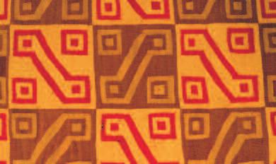 The Incas The Incas prized cloth decorated with repeated geometric patterns called tocapus. dresses had delicate, colorful tocapus woven into the cloth around the waist.