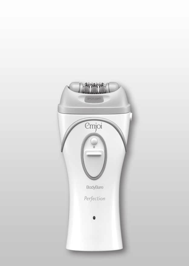 BodyBare Perfection cordless epilator & shaver with manual precission tweezers