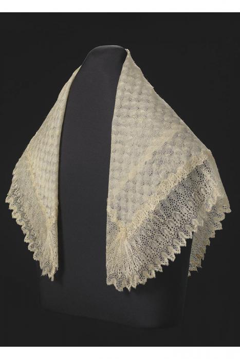 In Slavery and Freedom, I might see the silk lace and linen shawl given to Harriet Tubman by Queen Victoria of England.