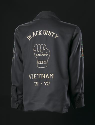 In A Changing America I might see this Vietnam tour jacket with Black Panther