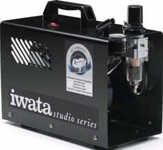 Intelligent Power: Featuring Iwata's Smart Technology, the Smart Jet Pro compressor is perfect for the occasional and professional artist doing general airbrush applications.