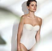 Strapless comfort body, moulded cup,