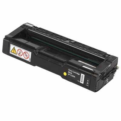 Ricoh Aficio SP C220 Toner (Uni-Kit Ricoh C220) 1 hole plug (OPTIONAL - Duct Tape can replace hole plug)) Toner Hole Making Tool (Not Included, Sold Separately) Rest the Hole Making Tool on its stand