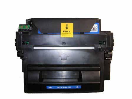HP 7551A/7551X Toner (Uni-kit for HP P3005) 1 hole plug Toner Hole Making Tool (Not Included, Sold Separately) Requires replacment chip (Not Included, Sold Separately) A.