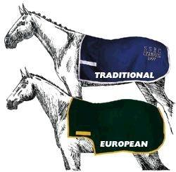 And Something for Your Horse 10 Traditional Style Quarter Sheet #CURQUTR European Style Quarter Sheet #CURQUEU Quarter Sheets by Curvon Horse Clothing A