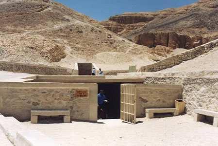 Background Information: King Tutankhamen s Tomb In 1922, Howard Carter discovered, the almost complete tomb of the boy King Tutankhamen, Now the most famous of the all the pharaohs, because of this
