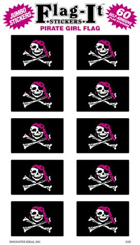 95 (75% MARK UP) PIRATE TEMPORARY TATTOOS 1 large & 2 small tattoos INV# 1778 $5.