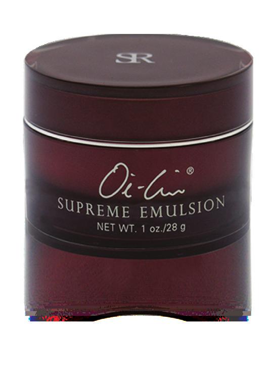 Oi-Lin Supreme Emulsion Supreme Emulsion? To nourish, brighten, smooth, and rejuvenate the skin s appearance.