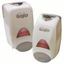 Gojo PRO Series Dispensers Gojo PRO 000 Dispenser Heavy-duty bag-in-box dispenser with large display window shows the product inside and makes it easy to see when it's time to refill Portion control