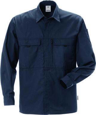 COMFORTABLE AND DURABLE SHIRTS Shirts for industrial and service work combining the comfort of cotton with the durability and colour-fastness of polyester.