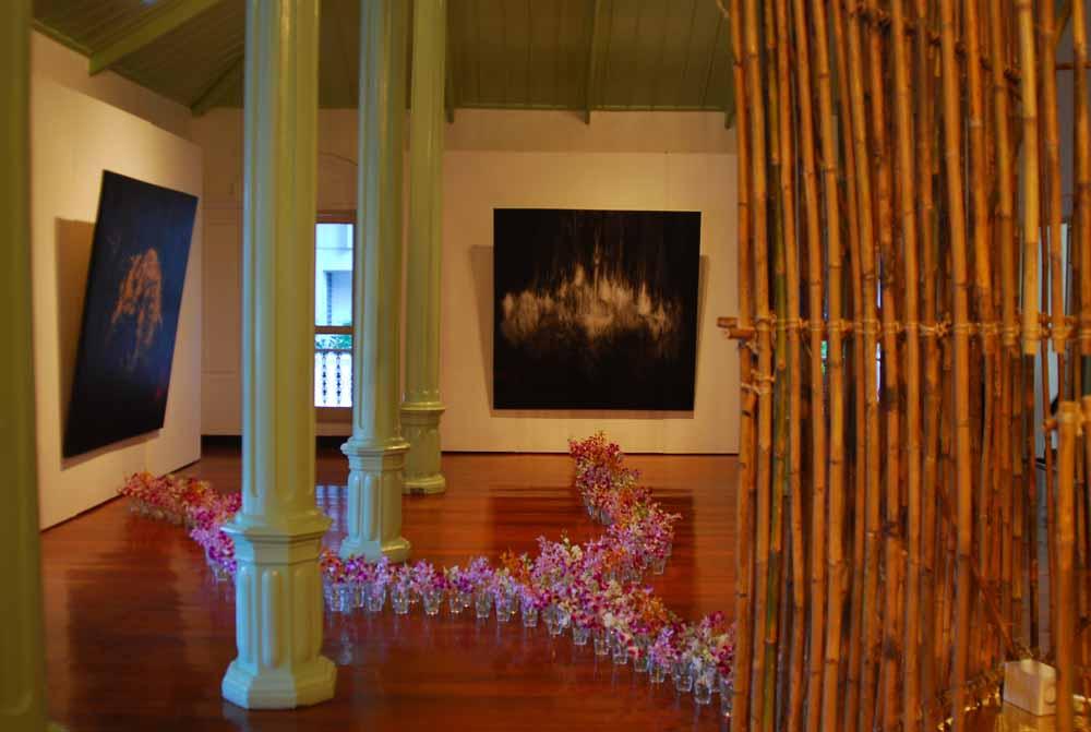 "Thai-Italy Art and Cultural Exchange" 2011 painting and site