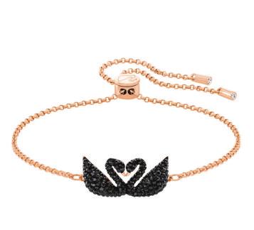 JEWELRY JEWELRY Timeless Jewelry Collections SWAN NECKLACE 5121597-1 Color: crystal / rose gold-plated 40 / 1.5 1.