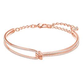 5 cm / 16 1 /2 / 1 /2 1 /2 in LOVELY NECKLACE 5368540-1 Color: crystal / rose gold-plated 42 / 1.5 1.