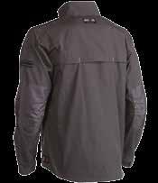 chest pockets,, 1 keyring 2 inner pockets, adjustable cuffs Elastic drawcord bottom Detachable