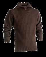 windproof fleece    bottom Rib knitted pullover with
