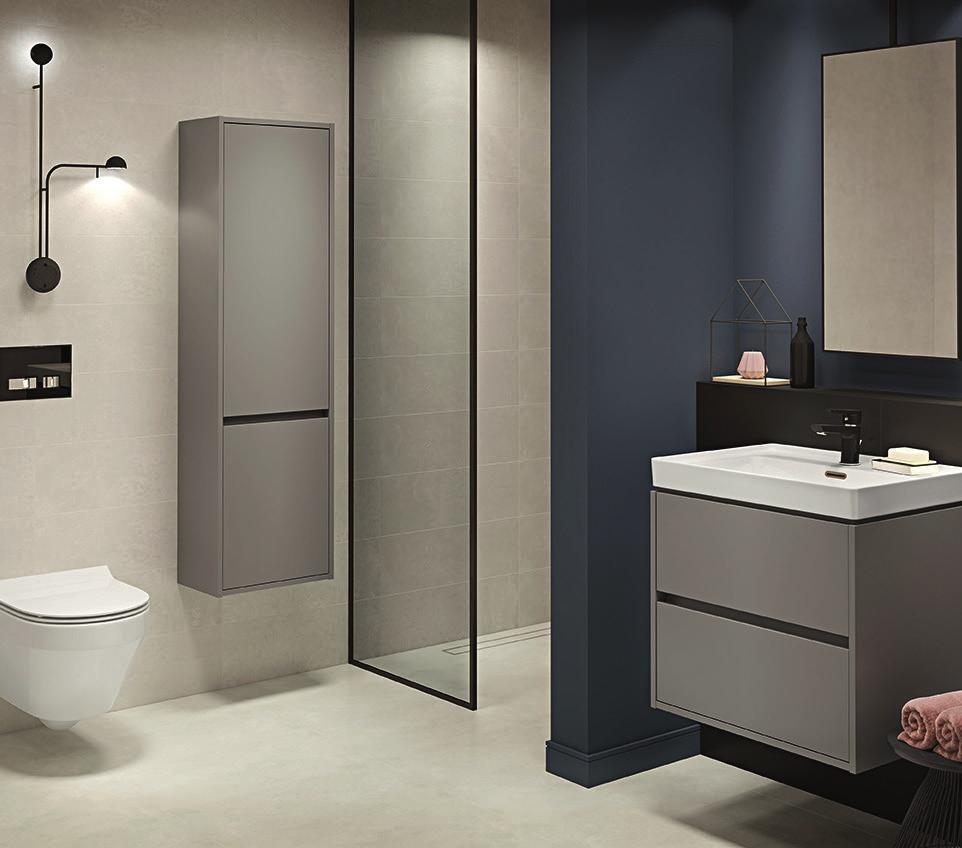 POSSIBILITIES CREA A BATHROOM COLLECTION WITH AMAZING POSSIBILITIES Crea is a unique collection of ceramics, furniture and bathtubs from Cersanit.