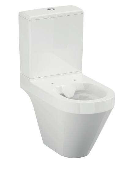 WC COMPACTS NO RIM TECHNOLOGY AVAILABLE IN MANY SHAPES 3/5L ECONOMICAL FLUSHING 3/5L THE UNIQUE CERSANIT WHITE YEARS HIGHEST HYGIENE