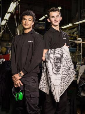 Facts about the Stitching Academy Provides a route into a National Apprenticeship that previously did not exist in fashion for young people.