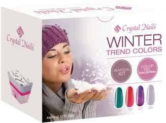 WINTER COLOUR GEL TREND SHADES Two sparkling diamonds for the